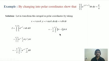 CHANGE IF VARIABLES IN DOUBLE INTEGRALS
