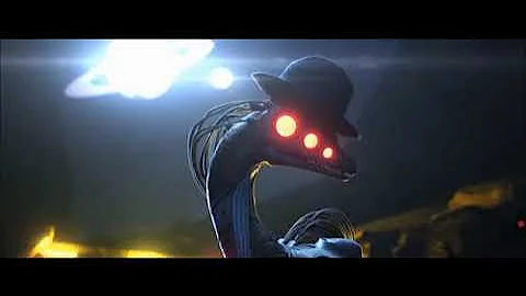 MURDER DRONES - FIGHT TIL' I'M GOOD ENOUGH (ft. The Living Tombstone) [Official Music Video]