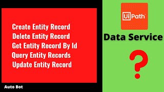 Data Service in Uipath|How to use Data Service?|Practicals of the activities|Configuration|Part-1 screenshot 2