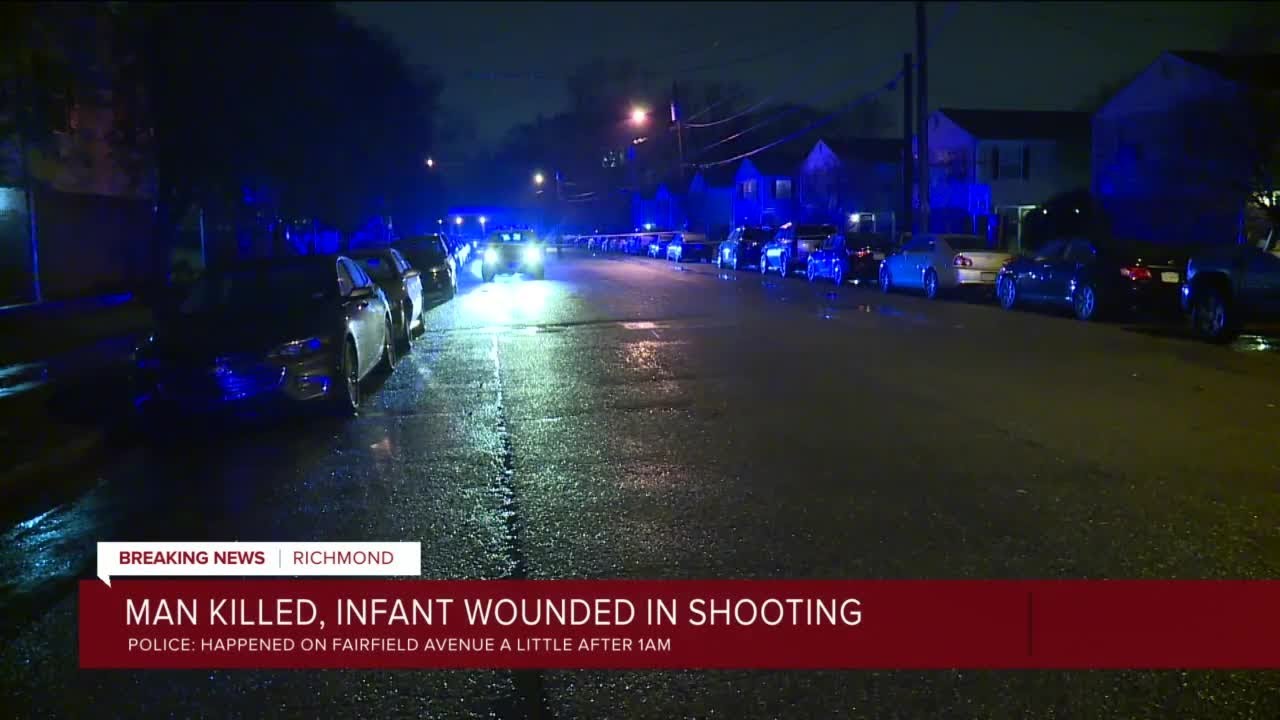 Man found dead, infant shot in Richmond - YouTube