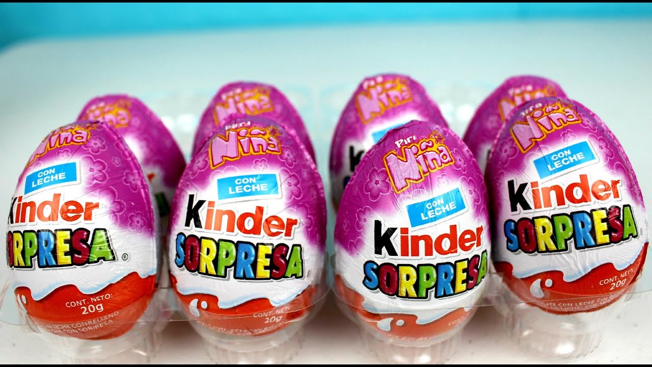 HUEVOS KINDER SORPRESA EN ESPAÑOL, HUEVOS SORPRESA