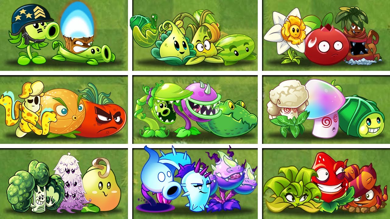 Best 16 Team 3 Plants - Who Will Win? - PvZ 2 Team Plants Battlez