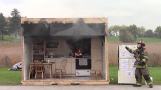 Kitchen Fire Demonstration