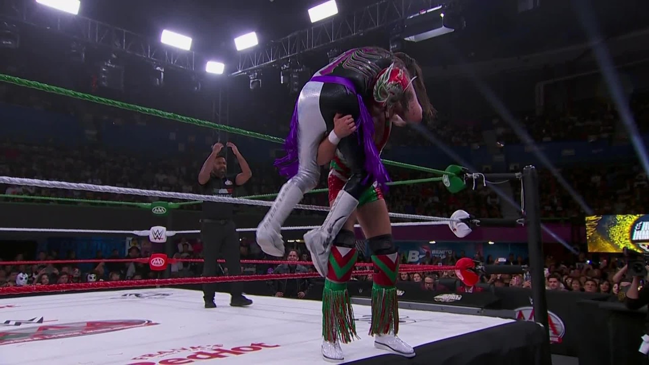 El Grande Americano vs. Dominik Mysterio | Mega Title Match: AAA Héroes Inmortales XVIII highlight.