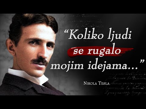 Nikola Tesla - Nezaboravni Citati Genija | Citati Vrijedni Dijeljenja