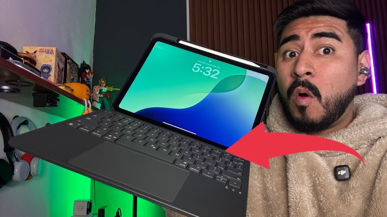 Этот лёгкий чехол-клавиатура для iPad на удивление приятен на ощупь (ESR)