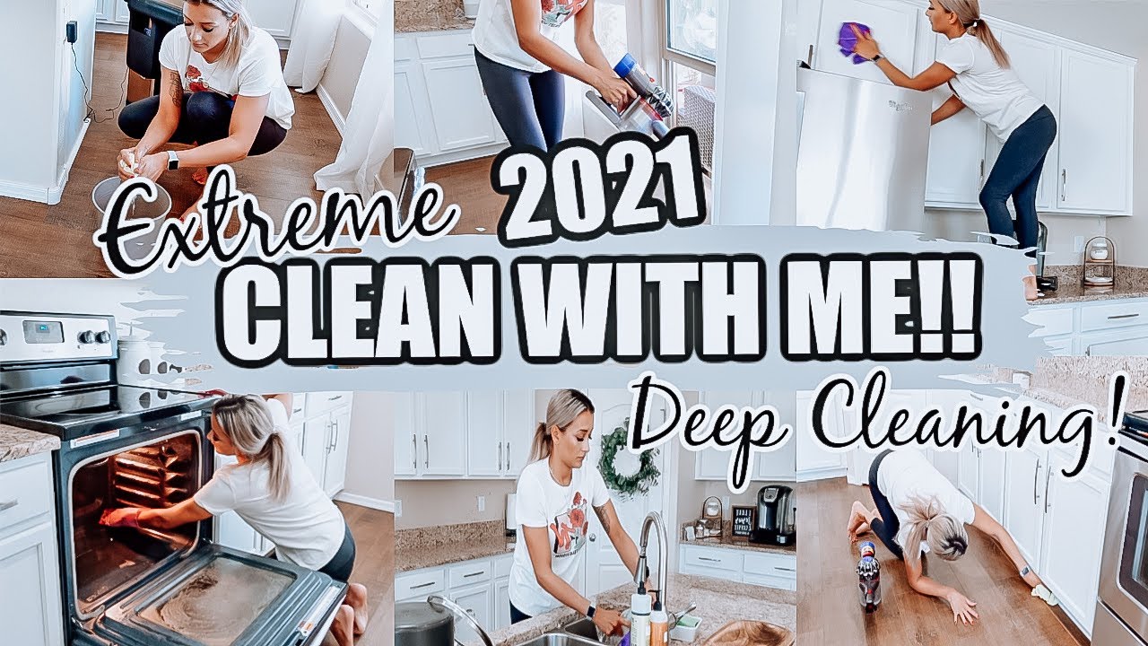 NEW! EXTREME CLEANING MOTIVATION CLEAN WITH ME 2021 DEEP CLEANING