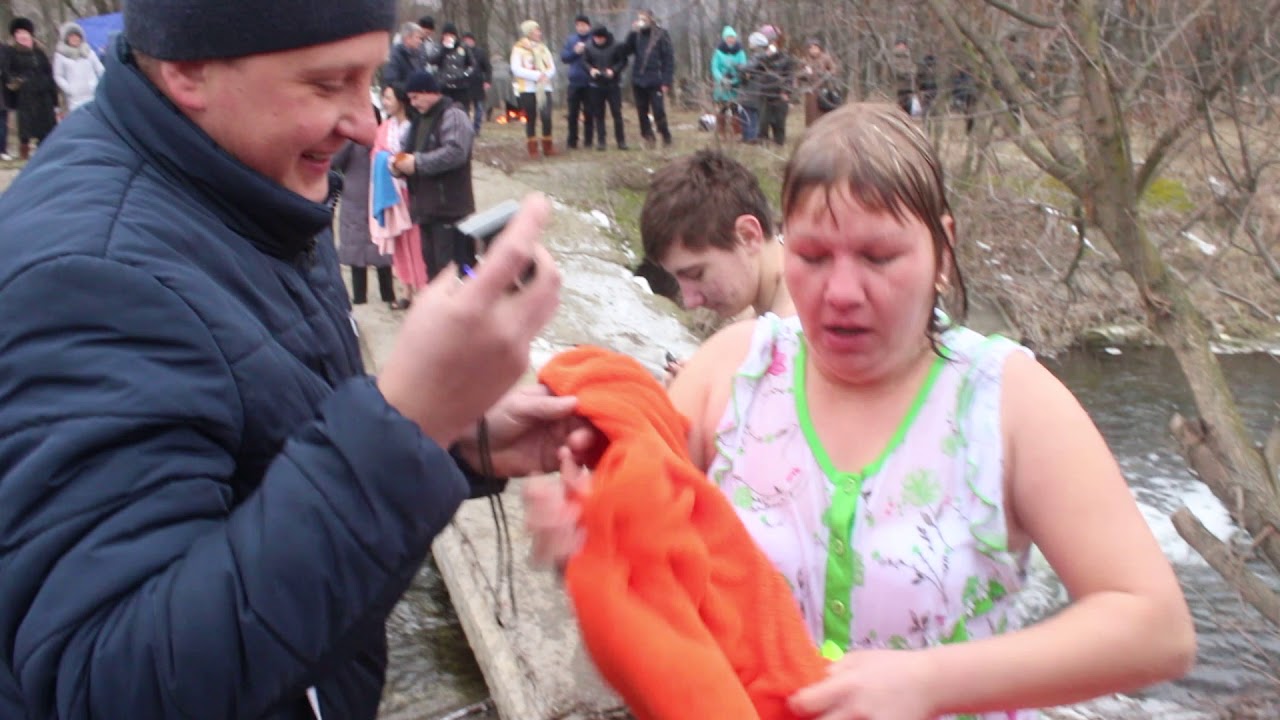 Пологівські жінки на Водохреще не 