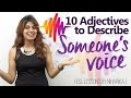 Adjectives to describe someone’s voice – Learn English with Niharika ( Free English Lesson)