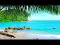 🌴 Tropical Beach Ambience on a Island in Thailand with Ocean Sounds For Relaxation & Holiday Feeling