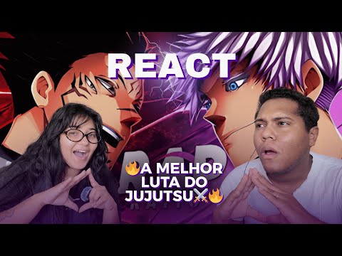 💥REACT Gojo vs Sukuna (Jujutsu Kaisen) | Expansão de Domínio | Kaito ft. M4rkim & Henrique Mendonça🔮