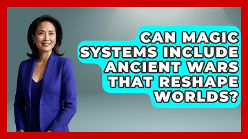 Can Magic Systems Include Ancient Wars That Reshape Worlds? - The Storytellers Room