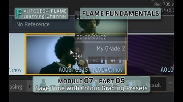 Flame Fundamentals - Module 7 - Deel 05 - Bespaar tijd met kleurcorrectiepresets