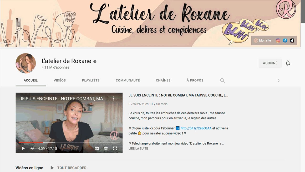 L'atelier de Roxane - YouTube