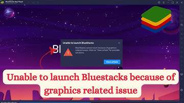 Fix BlueStacks Not Launching | Solve Graphics-Related Issues Easily! 🎮🚀