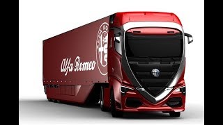 Alfa Romeo Truck Concept - World's Most Beautiful Commercial Vehicle Ever