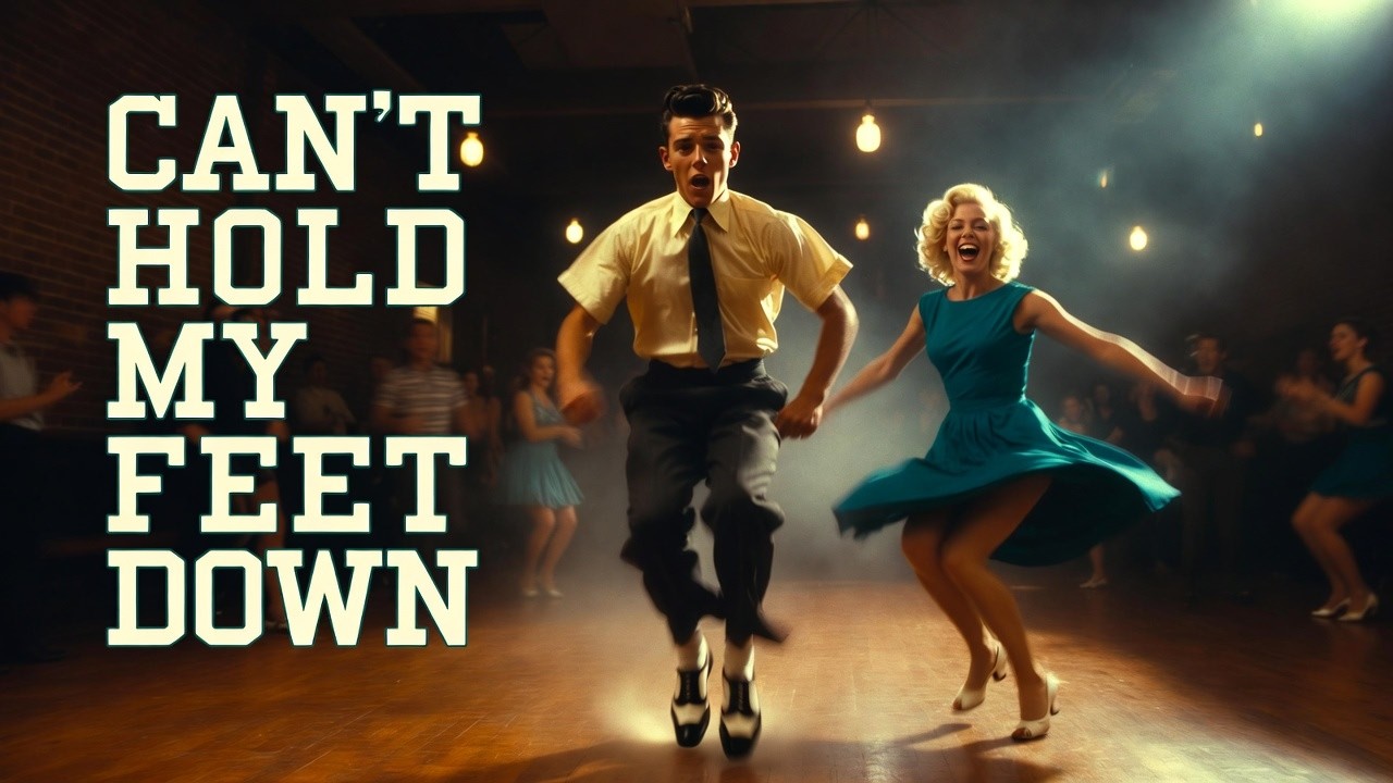Can’t Hold My Feet Down | Fast 1959 Rock & Roll Dance Anthem