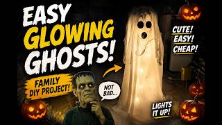 Career Overview Build These ADORABLE Glowing Ghosts! 👻 Easy Family Halloween DIY!