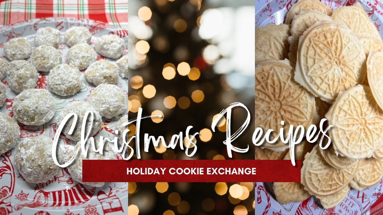 Holiday Cookie Exchange 2 New Christmas Cookies YouTube