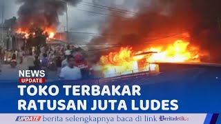 KEBAKARAN HARI INI DI LELILEF HALMAHERA TENGAH