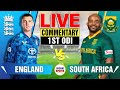 🔴Live: England vs South Africa | 1st ODI - Live Cricket Score &amp; Commentary