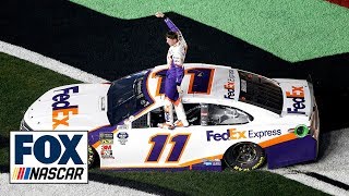 Denny Hamlin Wins 2019 Daytona 500 In Emotional Tribute To The Late J.d. Gibbs 2019 Daytona 500