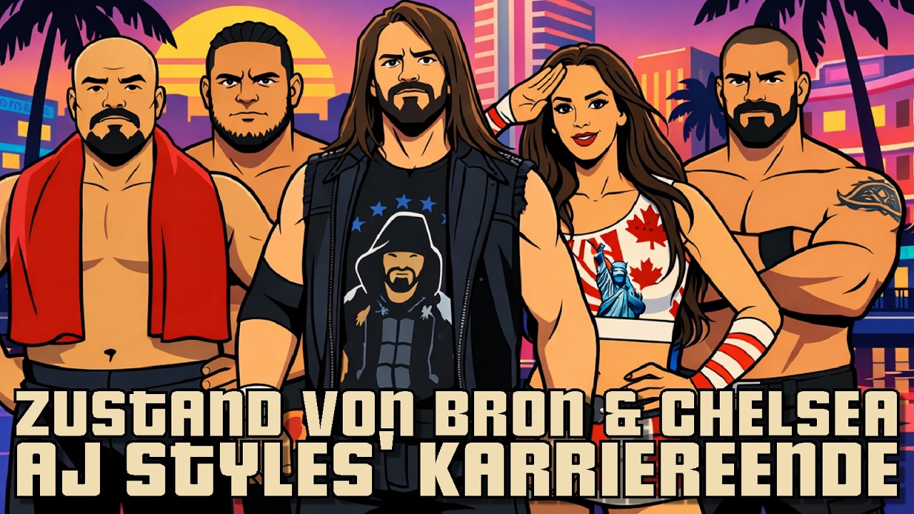 Updates zum Zustand von Bron Breakker und Chelsea Green sowie zum Karriereende von AJ Styles