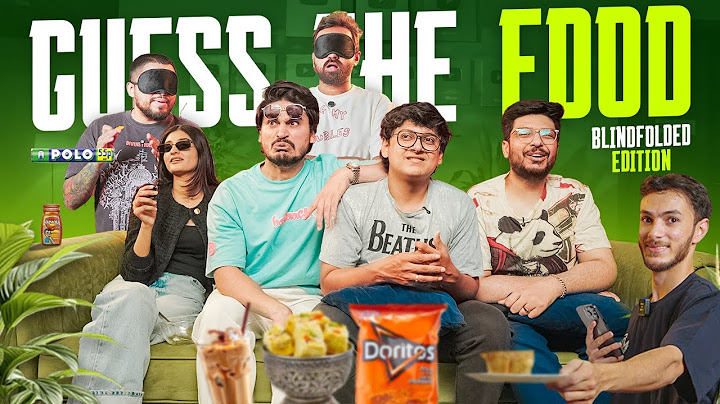 GUESS THE FOOD BLINDFOLD EDITION 🔥