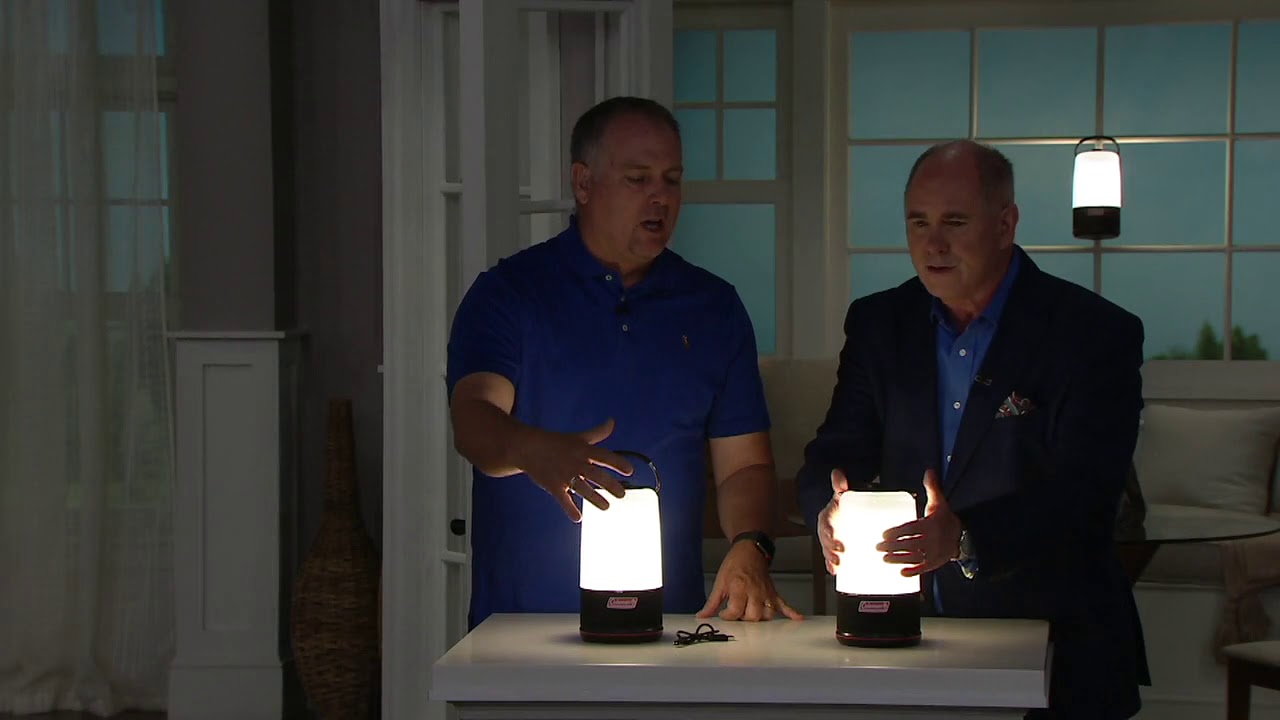 Coleman 360 Degree Light and Sound Bluetooth Lantern on QVC