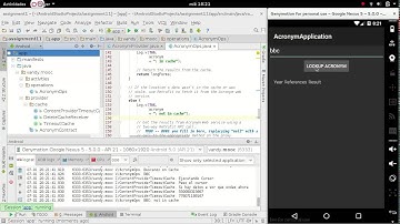 Programming Cloud Services for Android Handheld Systems: Spring Programming Assignment 1