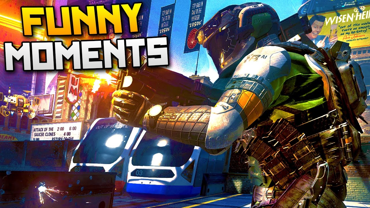 Infinite Warfare Funny Moments - Flying Dog Glitch, Killcams, Nuke Attempt! (COD IW Beta)