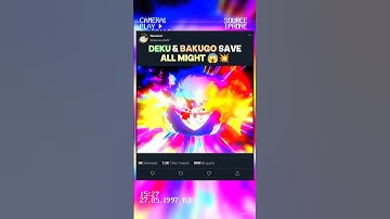 DEKU & BAKUGO save ALL MIGHT 😱💥 | MHA Final Season 8 #myheroacademia #edit #amv #anime