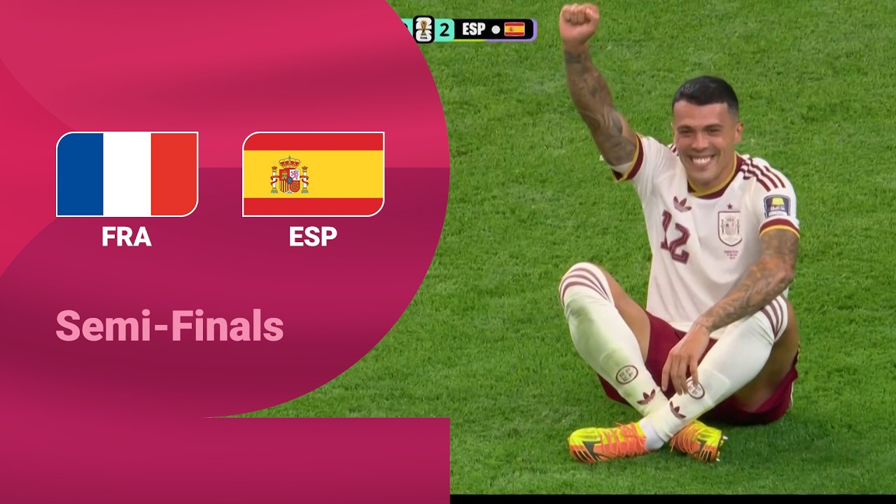 France 0-2 Spain  | Semi-Final | FIFA World Cup 2026™ Highlights