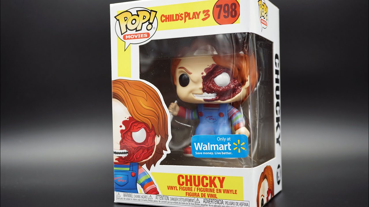Childs Play 3 - Chucky Half Face Walmart Exclusive Funko Pop