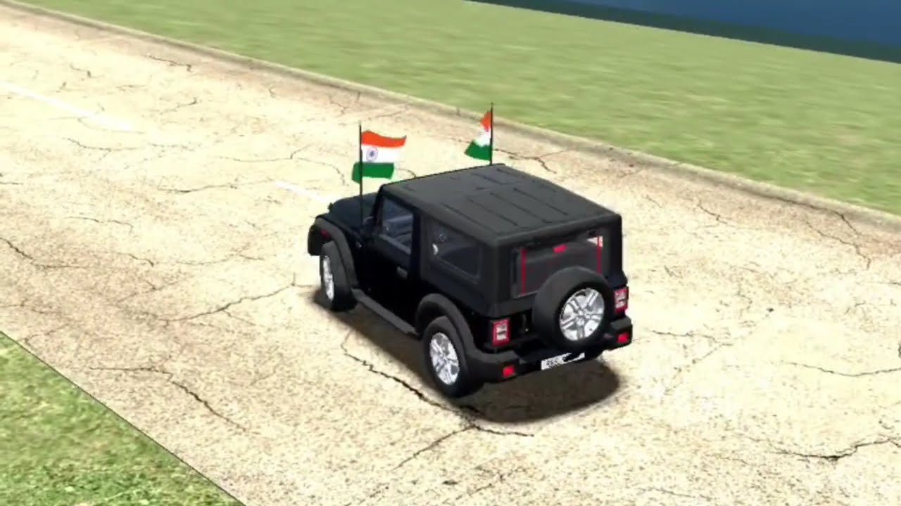 dollar song black Mahindra Thar rider,flag,mala Thar|GREEN SCREEN MK DX