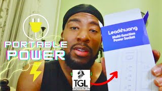 Unleash The Power Anywhere! Introducing Leadchuangs Multi Function Portable Socket!