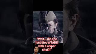 Sniper Girl SHUTS DOWN a Tank in Seconds! Impossible Shot 😱 #feedshorts #channel #sniperentries