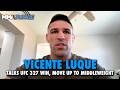 Vicente Luque confident size won't be an issue with UFC middleweight move