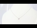 ヴァンクリーフアンドアーペル/Van Cleef & Arpels ミニクロアチュール ダイヤモンド 6P クロス・ネックレス■184648