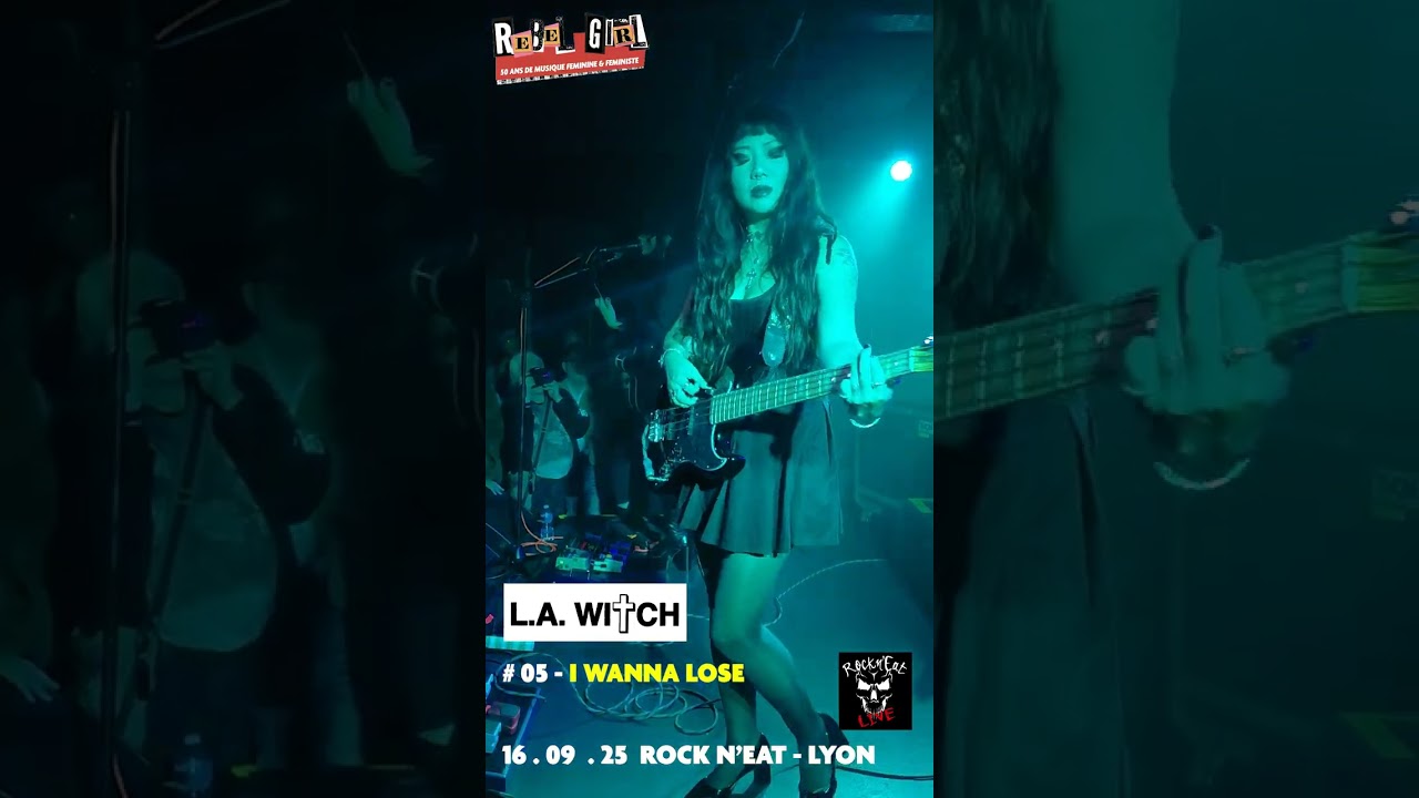L.A.Witch 05 (live 16-09-25, RockN'eat, Lyon, France) 