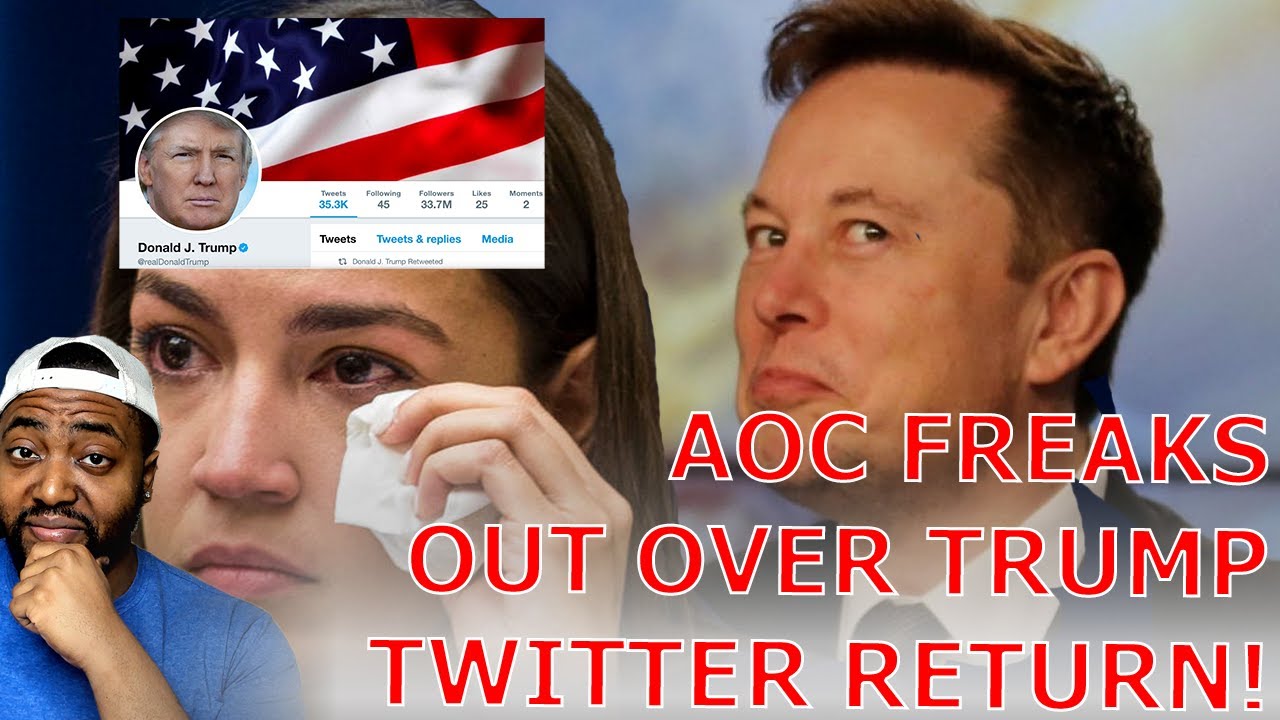 AOC Freaks Out Over Elon Musk Using Democracy To Bring Trump Back To Twitter!