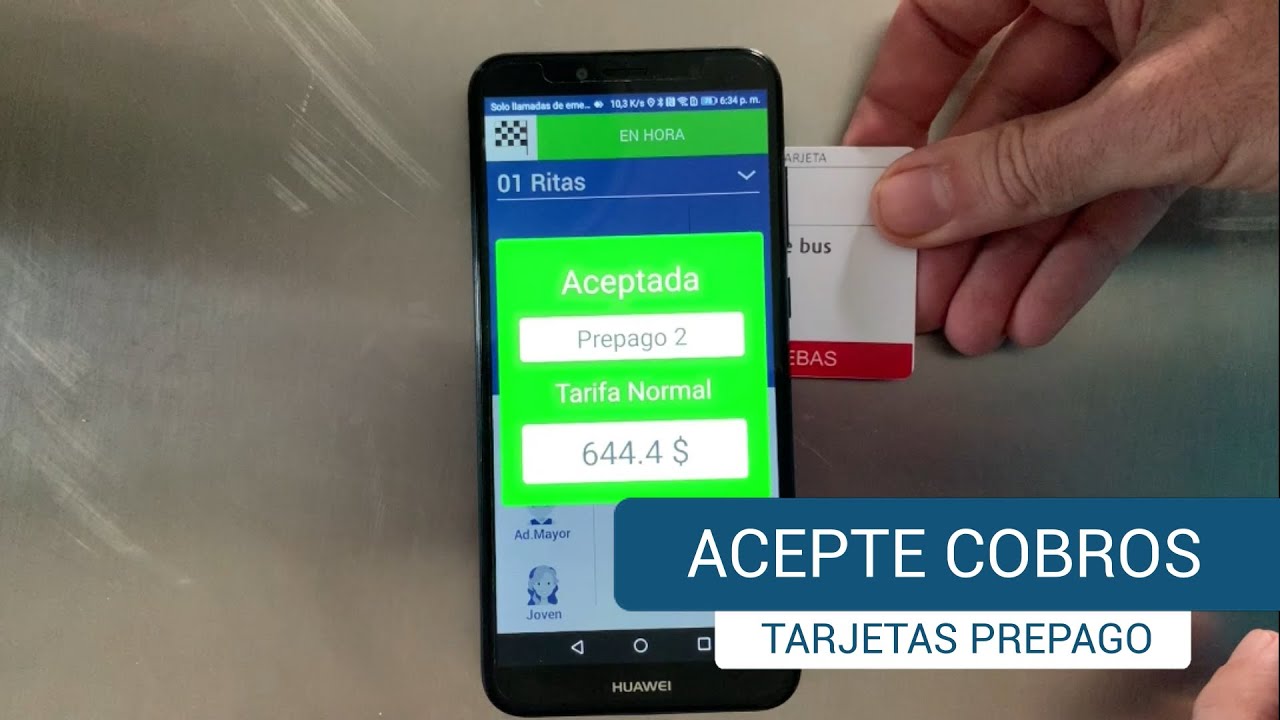 Busae - Cobro electrónico con celulares NFC