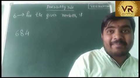 DIVISIBILITY RULE (PART 2) FOR NAVODAYA AND OTHER COMPETITIVE EXAMS