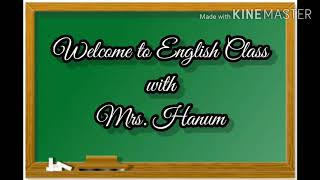 TALKING ABOUT SELF - Tenth Grade ( Chapter 1 )