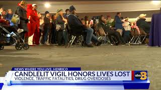 Henrico honors lives lost in candlelight vigil