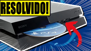 O que fazer quando o PS4 fica ejetando o disco?