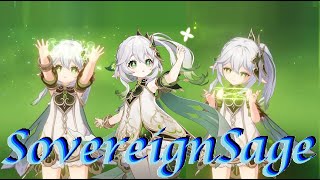 Genshin Impact: Nahida | Idle Animation 3 | People Dendro Craft