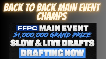 FFPC MAIN EVENT DISCUSSION WITH BACK TO BACK CHAMPS