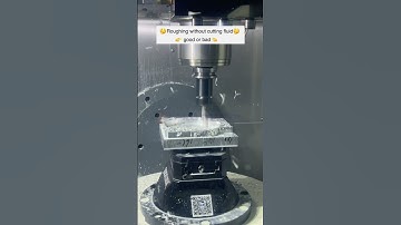 🧐Let‘s talk about whether it is good or bad if roughing is done without #cuttingfluid? #cncmachining