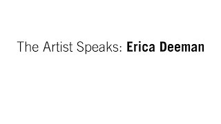 The Artist Speaks: Erica Deeman